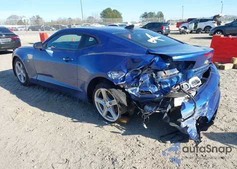 2022 Chevrolet Camaro Rwd 1Lt из США, поврежденный, VIN 1G1FB1RX4N0121155